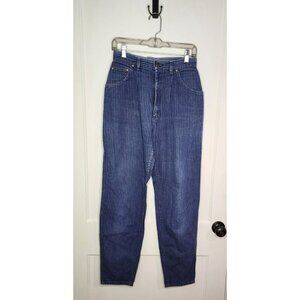 Vintage Lee United Garment Workers America Size 12 Blue Jeans Pink Stripes